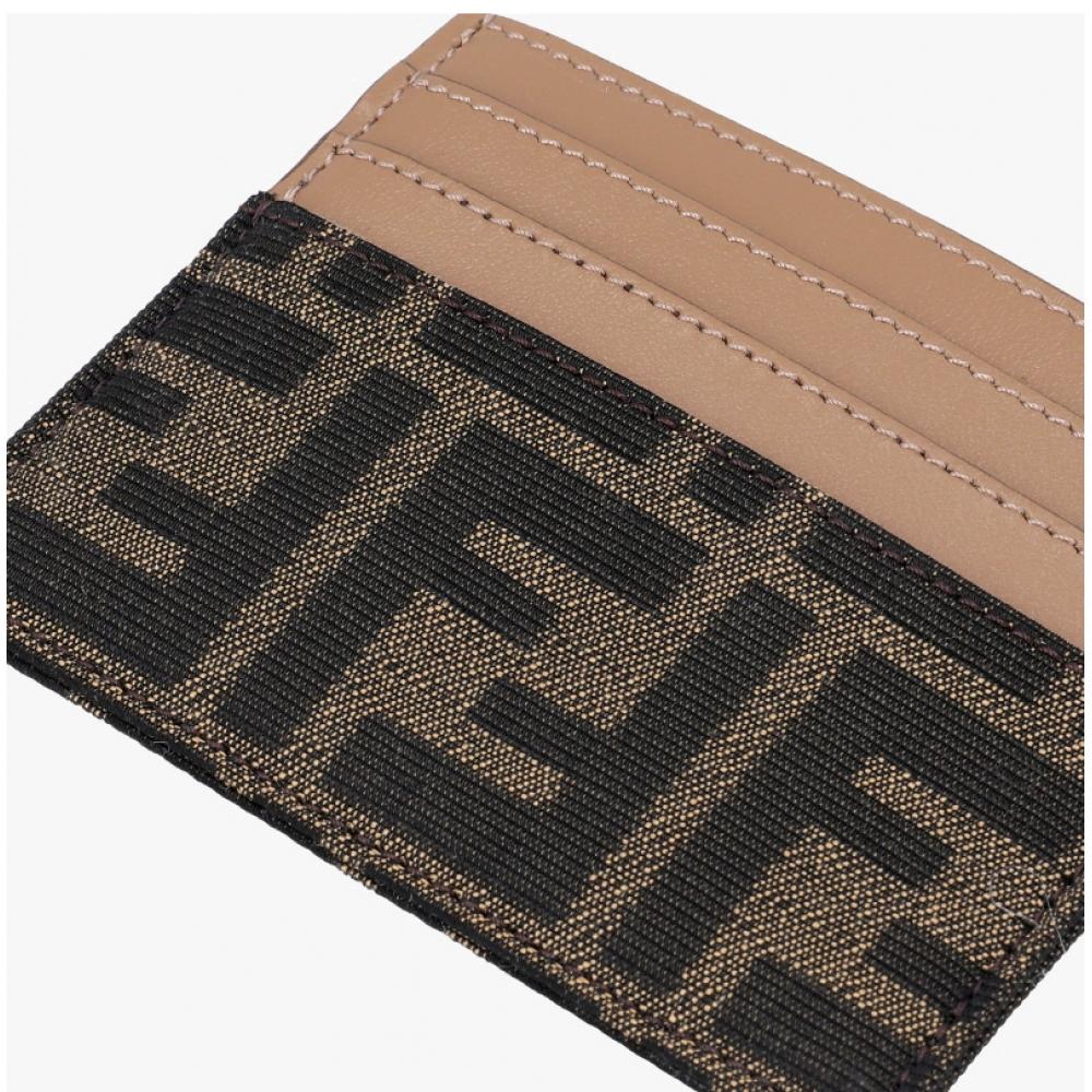 Fendi Monogram Baguette Card Wallet 8m0445 A98p F0a6e