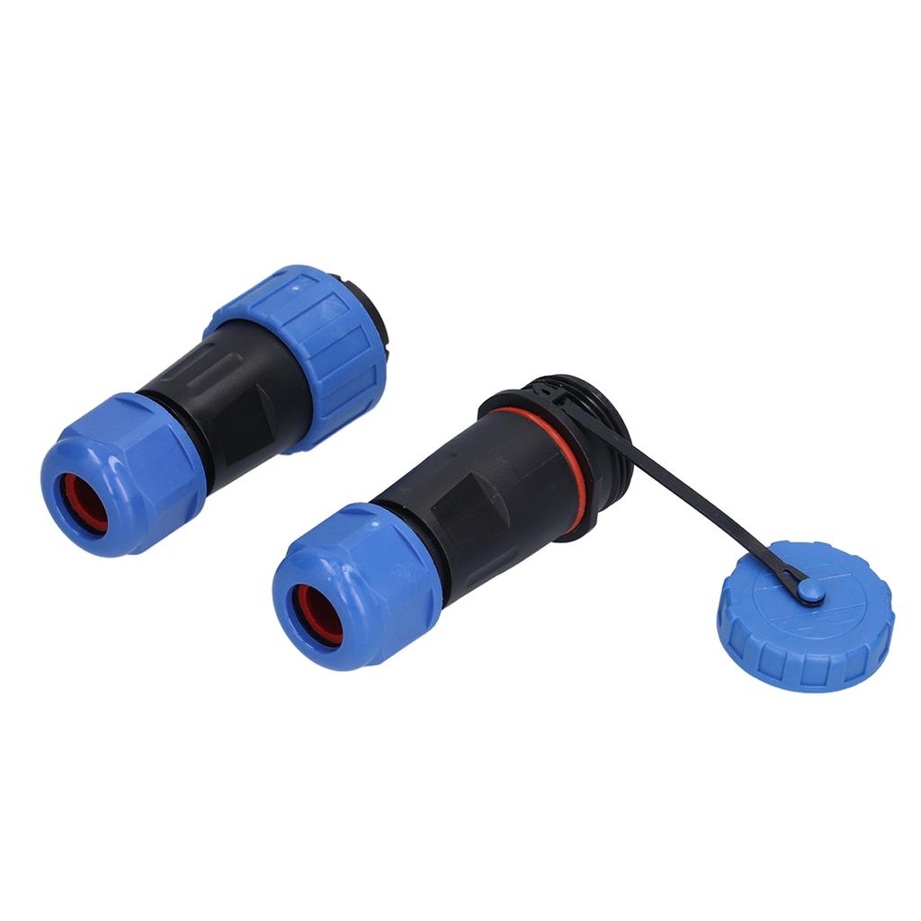 Aviation Plug IP68 Waterproof Multi Core Solder Free Male Female Docking Terminal Aviation Plug Socket3 Core