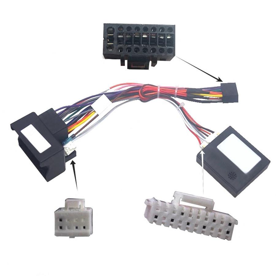 16 PIN Wiring Harness Connector For BMW E46/E53/E39 Android Power Cable Adapter