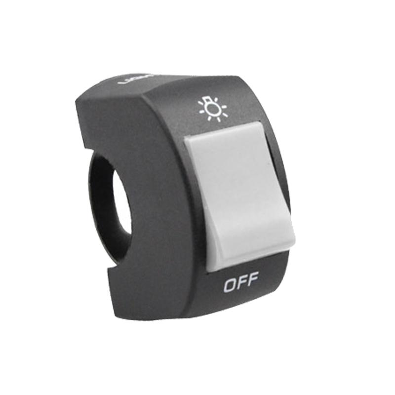 Универсальный мотоциклетный кнопочный переключатель 12 В Кнопка ВКЛ/ВЫКЛ Разъем Переключатели на руле для электронного велосипеда Скутера Мотоцикла