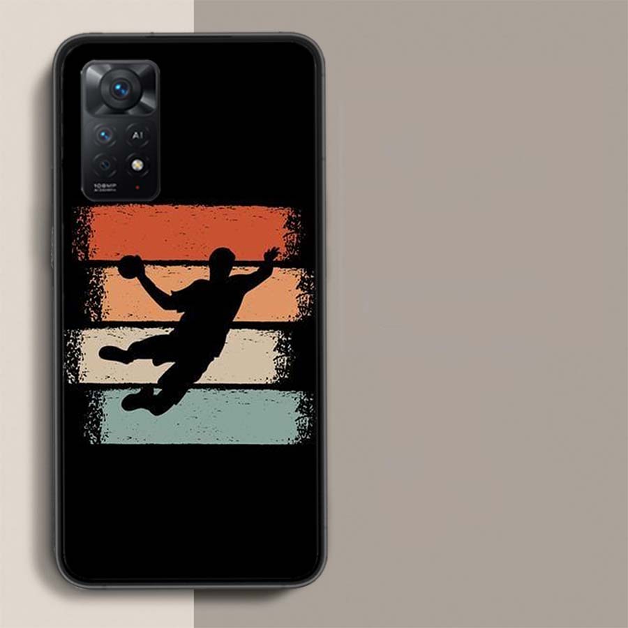 Чехол для телефона Спортивный Гандбол Для Redmi Note 14+ 13 Pro Plus 14C 13C 12C 12 10A 10C 10 9 8 9A 9C 9T 8A 7 Pro Xiaomi Capa Чехол Милый