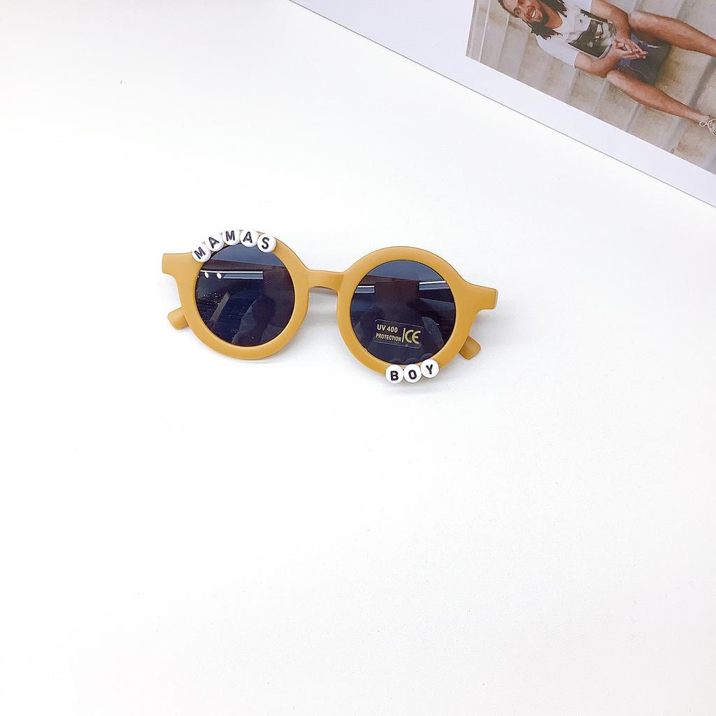 Детские солнцезащитные очки, модные, для мальчиков и девочек, симпатичные, вогнутые, солнцезащитные очки, защита от солнца, защита от ультрафиолета