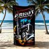 Kw Heavy Trucks Beach Towel Super Soft Microfiber Quickdry Fabric Comfortable Lightweight
