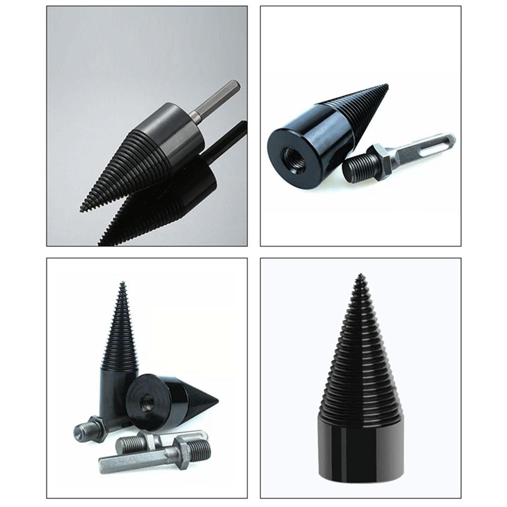 Сверло конусное для тяжелых условий эксплуатации 45 мм 50 мм Конусные сверла для колки древесины Набор сверл для колки древесины для электрических и ручных дрелей