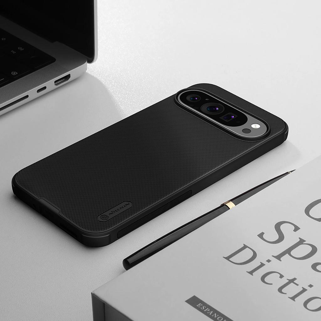 Чехол Nillkin Super Frosted Shield Pro Magnetic для Google Pixel 9 - черный