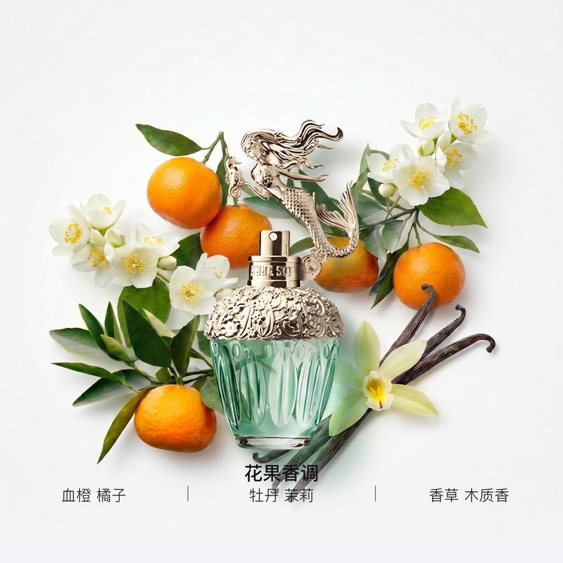 Anna Sui Парфюм Dream Women Цветочный и Фруктовый Гурманский Аромат EDT Красный Апельсин Кардамон День Рождения Русалка Туалетная Вода для Женщин - 30 мл Подарочный Пакет