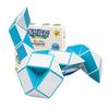 QIYI 36 Segment Magic Rule Snake Cubes Elasticity Elastic Changed Popular Twist Transformable Kid Puzzle Toy for Children Gift