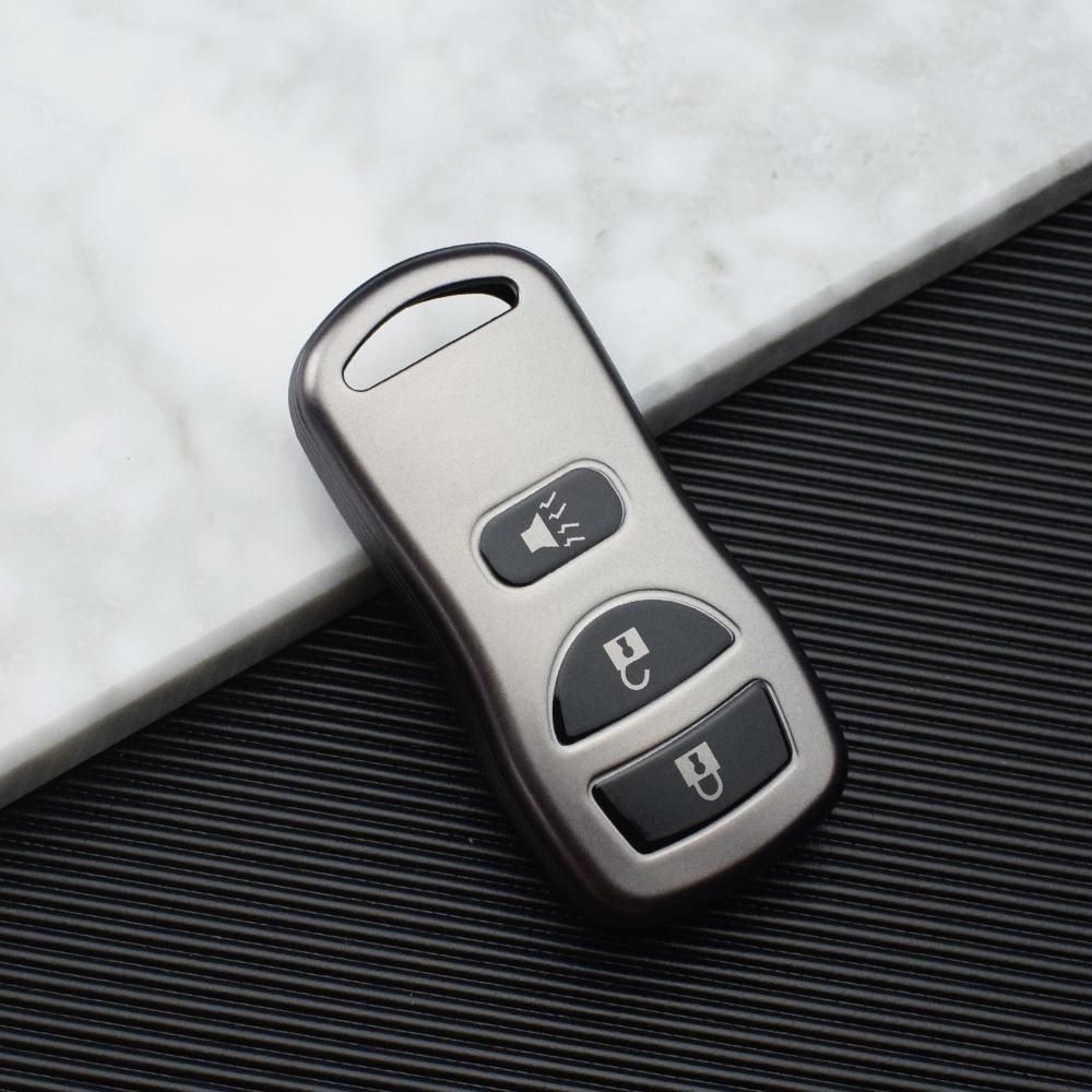 TPU Shell Fob For Infiniti FX35 EX35 FX45 QX56 G35 M45 I35 For Nissan Sentra Armada 350Z Altima Maxima Car Remote Key Case Cover