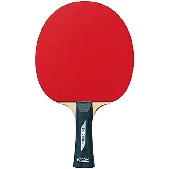 Victas table tennis racket rubber attached includes ball BASIC shakehand flare.