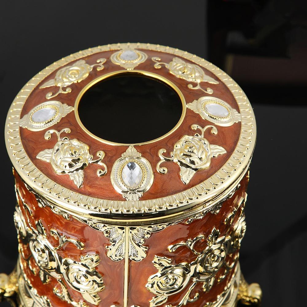 Пластиковый держатель для бумаги Изысканная декоративная коробка Креативная настольная коробка для хранения Спальня