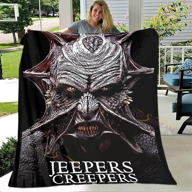 Jeepers Creepers Queen Size одеяло супер мягкое фланелевое одеяло пледы одеяла домашний декор дом офис легкий диван ворс