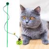 Cat Wand Eye-Catching Relief Pressure Attractive Cartoon Type Cat Teaser Stick Pet
