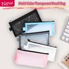 Nylon Mesh Pencil Bag Large Capacity Storage Bag Transparent Stationery Bag  Student