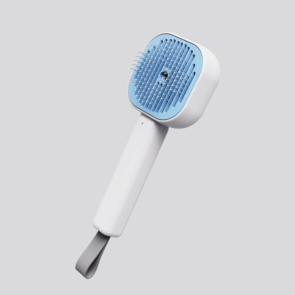 Multifunctional Pet Care Massage Grooming Brush Cat Dog Spray Steam Hair Removal Comb for Effectively Shedding Control