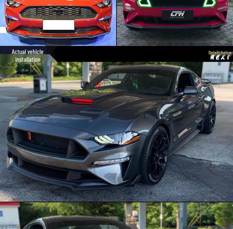 18-23 Ford Mustang Последовательные огни на капот «Рыцарь дорог» с пультом дистанционного управления