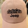 Jeep Бейсболка с вышивкой логотипа горы_JO0GCU191