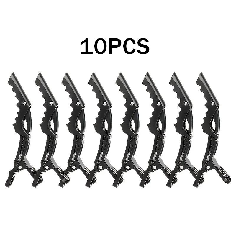 6 шт./набор Зажим для волос «Аллигатор» Парикмахерские зажимы Пластиковый зажим для волос Профессиональный парикмахер Для салонной укладки Заколки Аксессуар для волос