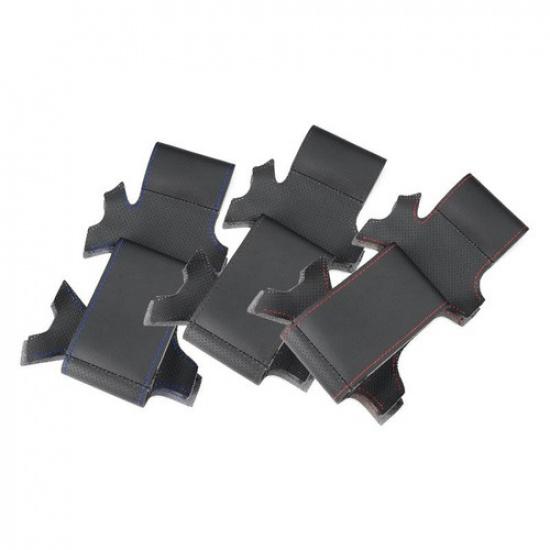 Перфорированная кожаная оплетка руля для Toyota Land Cruiser Prado 120 04-09