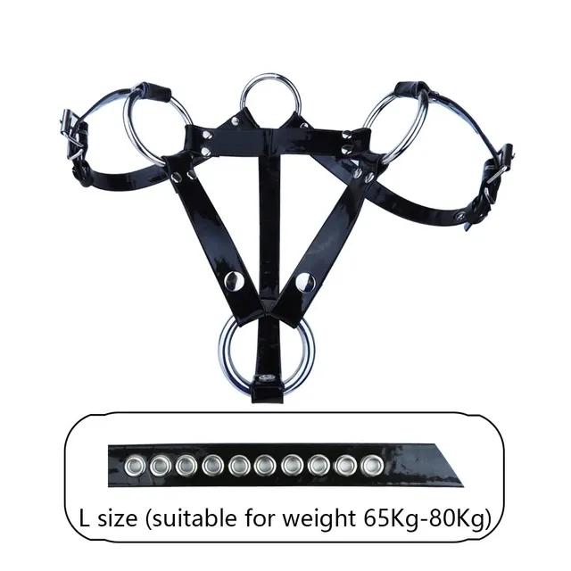 2024 New Upgraded Adjustable Wear PU Belt Chastity Lock Device Accessories Cock Cage Bondage Sexy Toys For Men Gay Adult Product