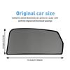 Custom Fit Sun Screen for Skoda Octavia MK4 2021-2026 RS VRS Combi - Side Window Shade with Frame