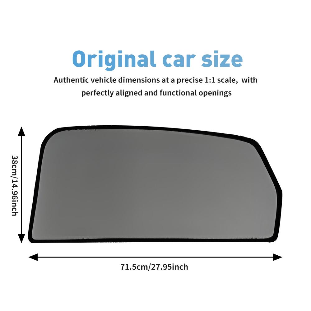 Custom Fit Sun Screen for Skoda Octavia MK4 2021-2026 RS VRS Combi - Side Window Shade with Frame