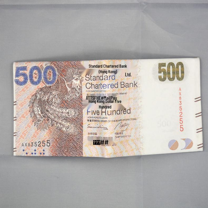 Unisex Short Wallet with Creative Currency Patterns from Various Countries