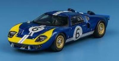 FREESTYLE Finclassically Масштабная модель Ford GT40 Holman 1966 24 часа Ле-Мана Bianchi 1/64 FY64079 Mk.II P1031, и Муди, № 6, M. Андретти/Л.