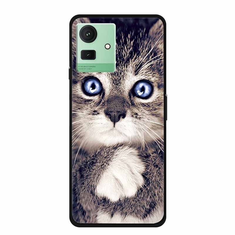For Cubot Note 50 Case Shockproof Soft Silicone TPU Bumper for CUBOT Note 50 Global Cover Cat Luxury Note50 Cute Cartoon Shell