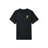 Мужская футболка для фитнеса с коротким рукавом Dri-FIT UV Hyverse Graphic Back Letter Print Солнцезащитная быстросохнущая черная FB6895-010