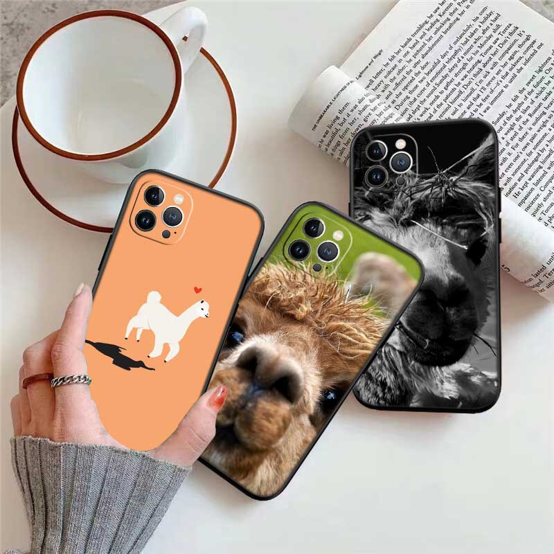 NH5 Alpaca New High-End Shell Phone Case for iPhone SE X XS XR 16E 17 11 Pro Max 8 7 6 6s Plus Air