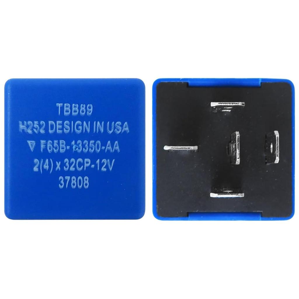 5 pin 12 Volt Turn Signal Lights Flasher Relay Fit for Ford 1995-2014 F350 F150 F250 F350 Super Duty Escape Excursion Expedition Replaces#