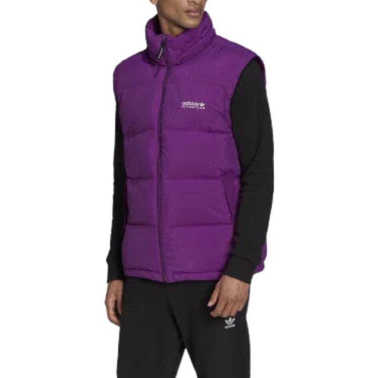 adidas Originals Классическая коллекция Trefoil Пуховик мужской Фиолетовый H13575