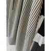 Mid-length Striped Pod Half-body Skirt