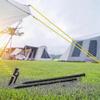 8 Pack 10in Heavy Duty Tent Stakes,outdoor Camping Windproof Ground Stakes,for All Kinds Of Ground
