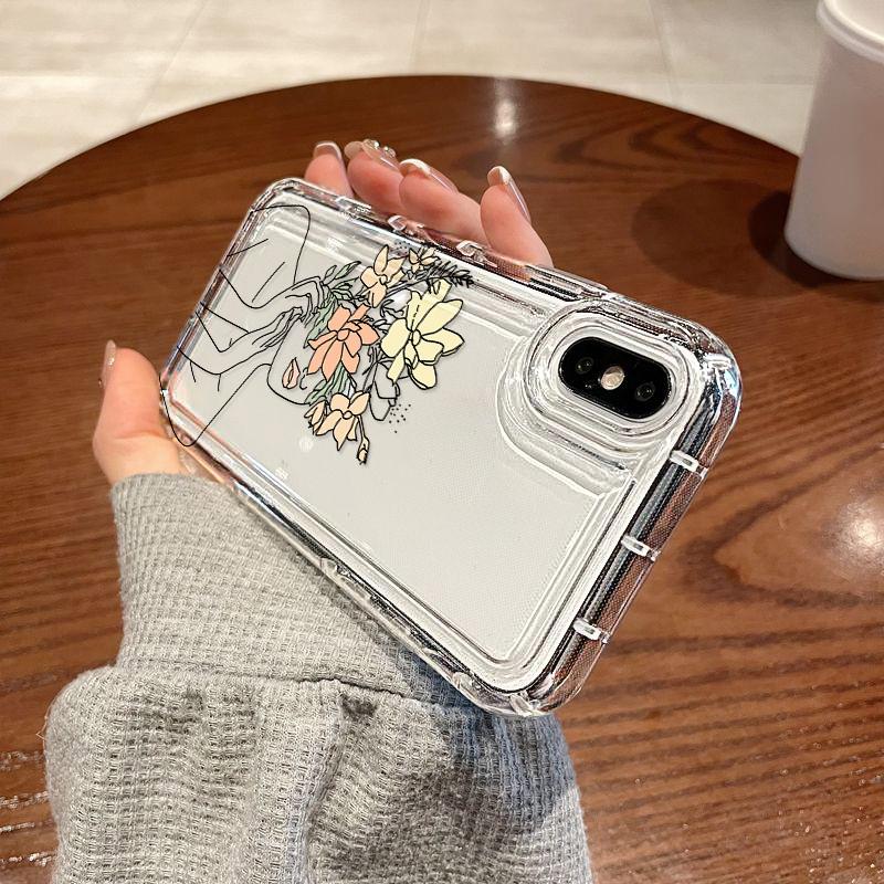 Чехол для телефона для iPhone 13 15 14 12 11 16 Pro Max XR XS SE Max 6 7 8 Plus для Samsung S24 A55 A32 S23 для yellowmi Note 13 12 11 10 Pro устойчив к падениям