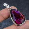 Natural Ammolite Gemstone 925 Sterling Silver Jewelry Pendant 2.01" f2N75