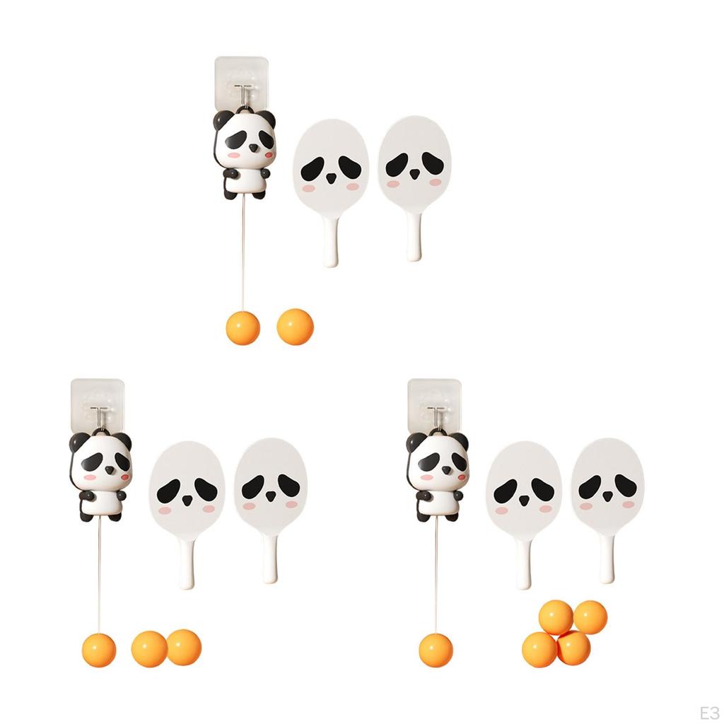 Подвесной тренажер для настольного тенниса Panda Door Frame Интерактивная игрушка Упражнение для