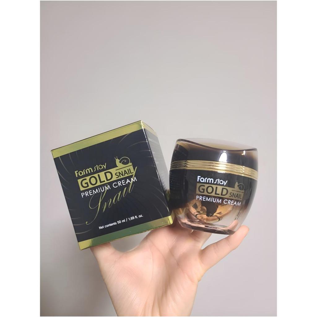 Farmstay Крем Золотая Улитка Премиум 50мл