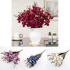 Elegant Realistic Faux Magnolia Silk Floral Bouquet For Wedding Decorations