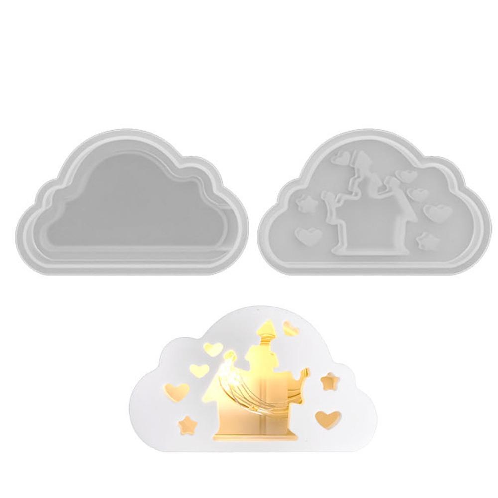 Creative Candle Lamp Silicone Mold Soft Halloween Candle Jar Mold  Party Decoration