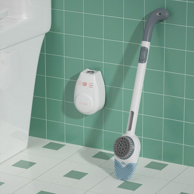 Силиконовая щетка для унитаза, наполненная жидкостью Щетка для унитаза с основанием из щетины Бытовая щетка для чистки унитаза