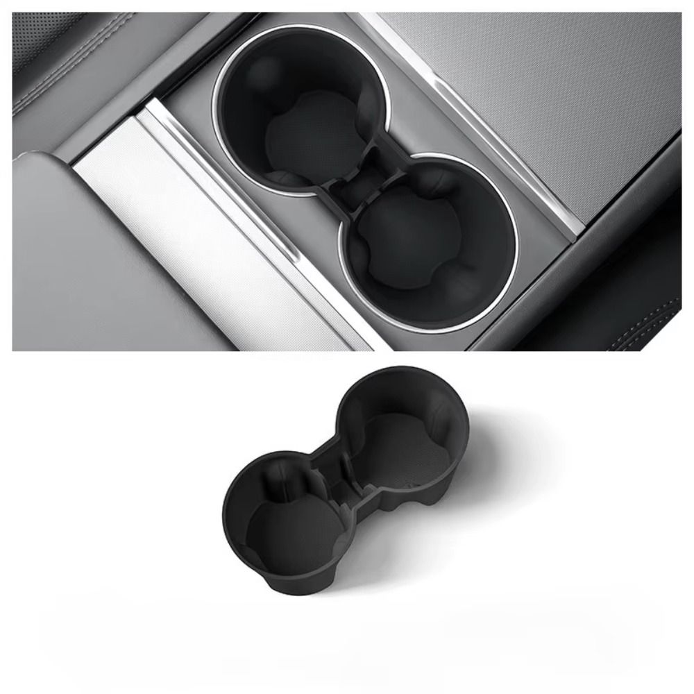 Silicone Beverage Storage Rack Black/gray/white/pink Drink Bottle Holder  Car Interior Accessories