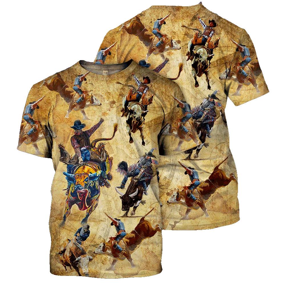 Мужская футболка с 3D принтом и преувеличенной графикой дракона, мужская одежда с короткими рукавами в стиле хип-хоп, повседневные футболки с круглым вырезом, пуловеры