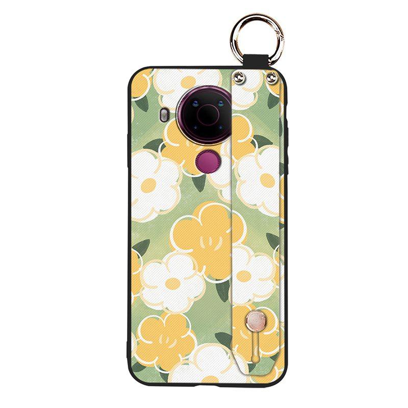 Anti-dust Wristband Phone Case For Nokia 5.4 Lanyard Protective Dirt-resistant Ring Phone Holder Waterproof Durable