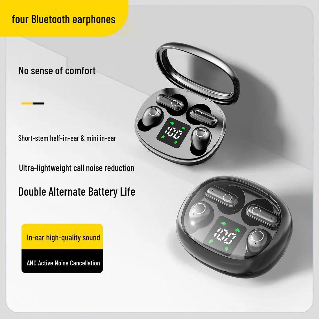SK35 TK Беспроводные Bluetooth-наушники «два в одном» - Четыре уха, Высокое качество звука, Безболезненная мини-конструкция в уши