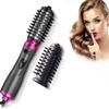 2-in-1 Fluffy Ceramic Hot Air Hair Comb Large Wave Automatic Curling Iron Multifunctional for Household Use Electric