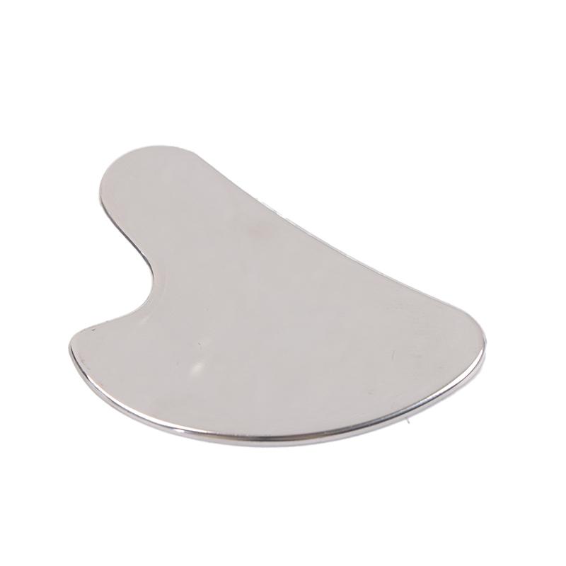 Скребок Гуаша для лица, массажер Гуаша из нержавеющей стали, для тела, шеи, спины, снятия стресса, косметический инструмент для очищения кожи, лимфодренажного детокс-массажа