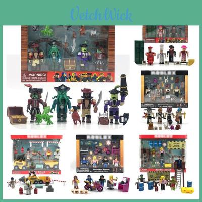 Набор фигурок Roblox с красочными персонажами и аксессуарами для творческой игры