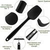 2024 6pcs Kitchen Spatula Set BPA Free Silicone Scrapers Spoon Non-Stick Silica Cake BBQ Heat Resistant Cooking Utensils Baking Tools