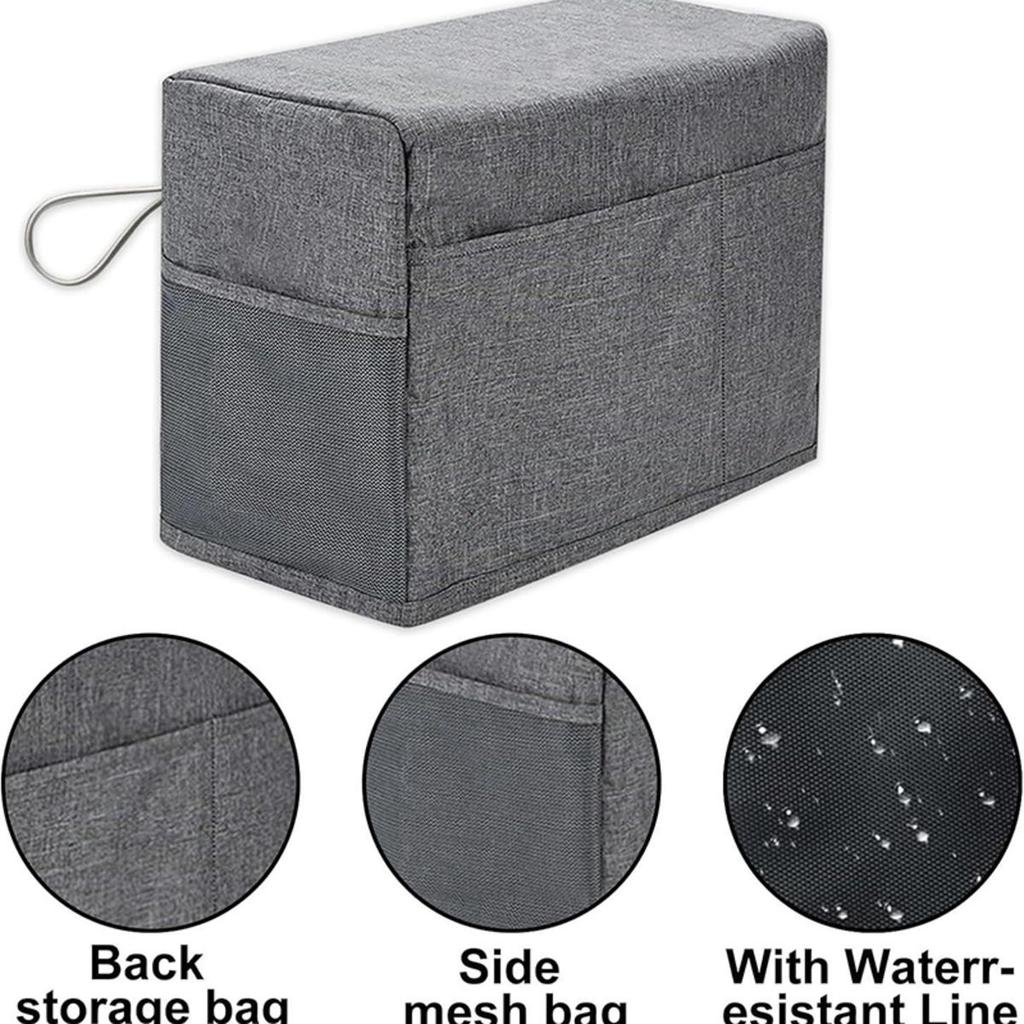 Sewing Machine Cover Dust Cover with Storage Pockets for Sew Accessories Protector for Home Use Sewing Machines